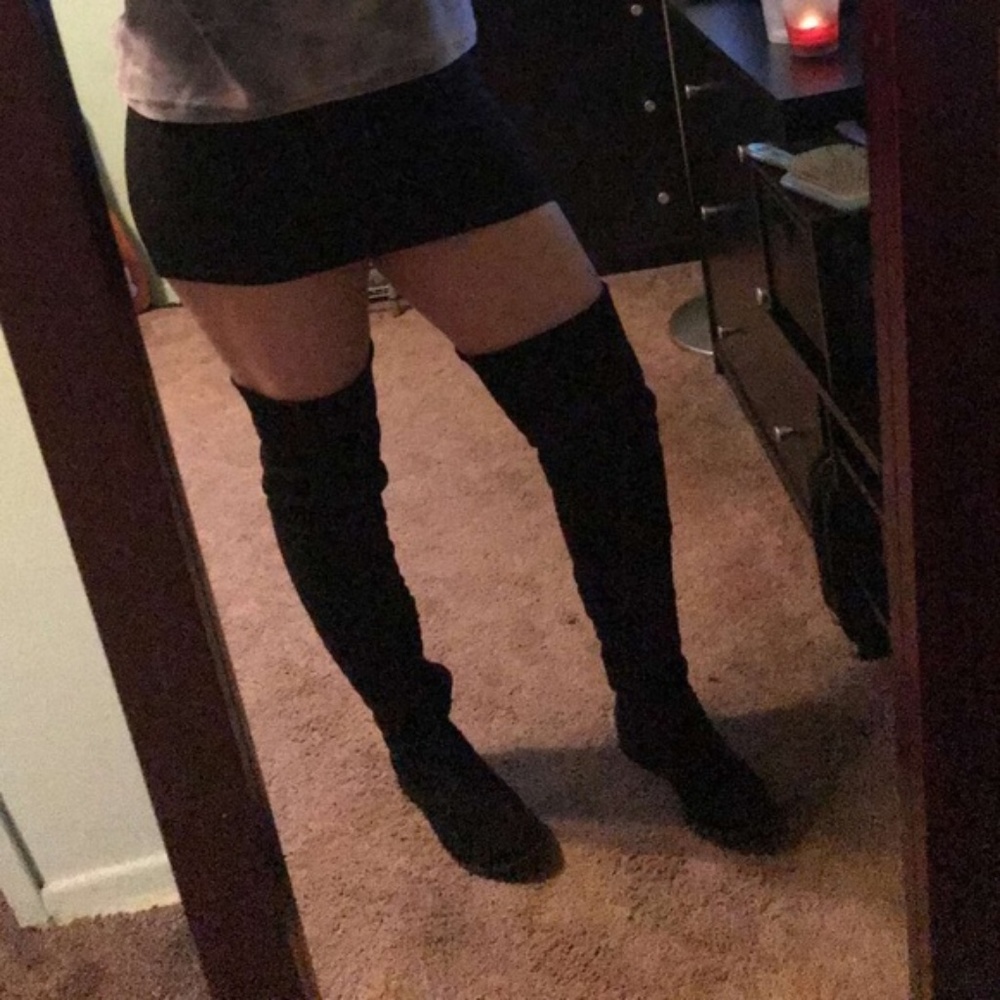 Over the knee boots